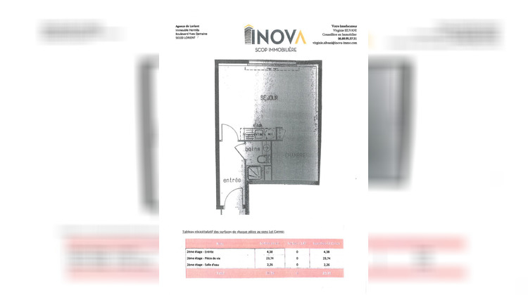 Ma-Cabane - Vente Appartement Lorient, 30 m²