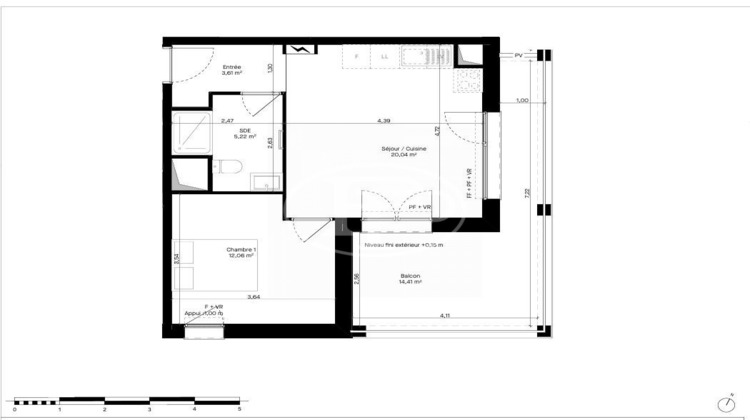 Ma-Cabane - Vente Appartement Lorient, 40 m²