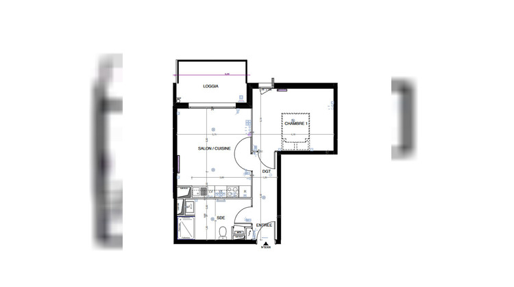 Ma-Cabane - Vente Appartement LORMONT, 41 m²