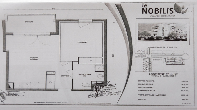 Ma-Cabane - Vente Appartement Lormont, 39 m²