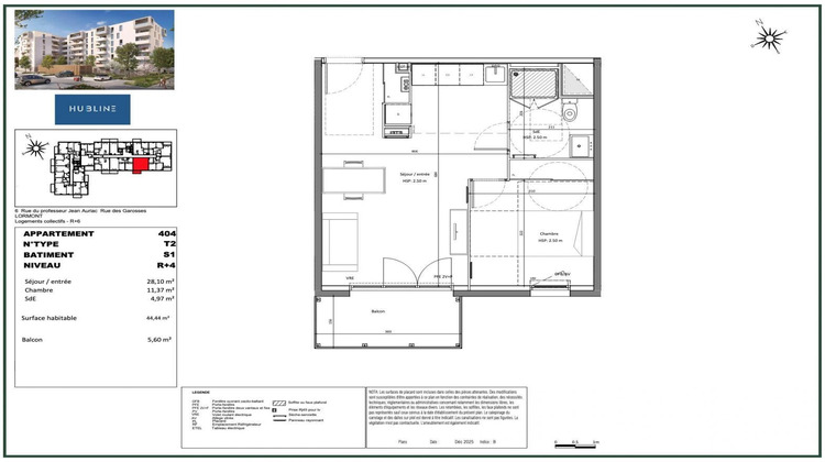Ma-Cabane - Vente Appartement Lormont, 44 m²