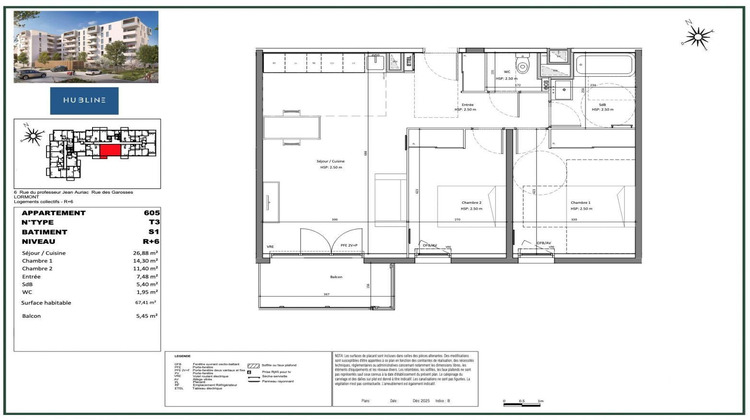 Ma-Cabane - Vente Appartement Lormont, 67 m²
