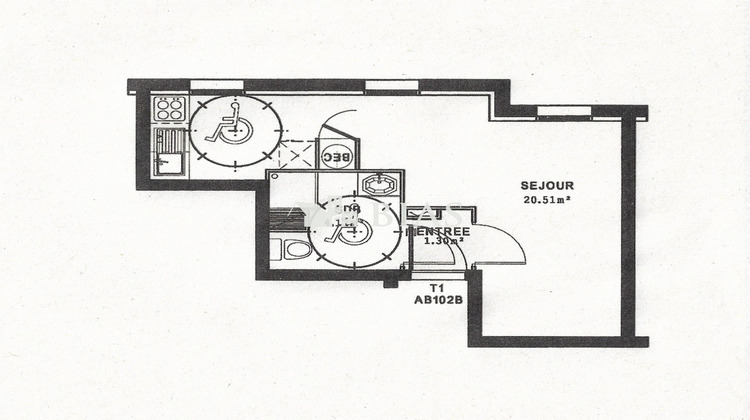 Ma-Cabane - Vente Appartement Louviers, 26 m²