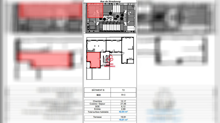 Ma-Cabane - Vente Appartement Louvres, 42 m²