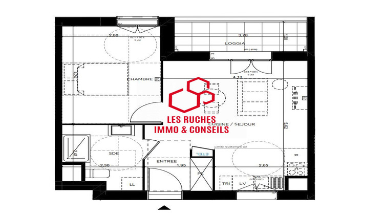 Ma-Cabane - Vente Appartement Louvres, 41 m²