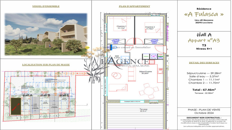 Ma-Cabane - Vente Appartement Lucciana, 67 m²