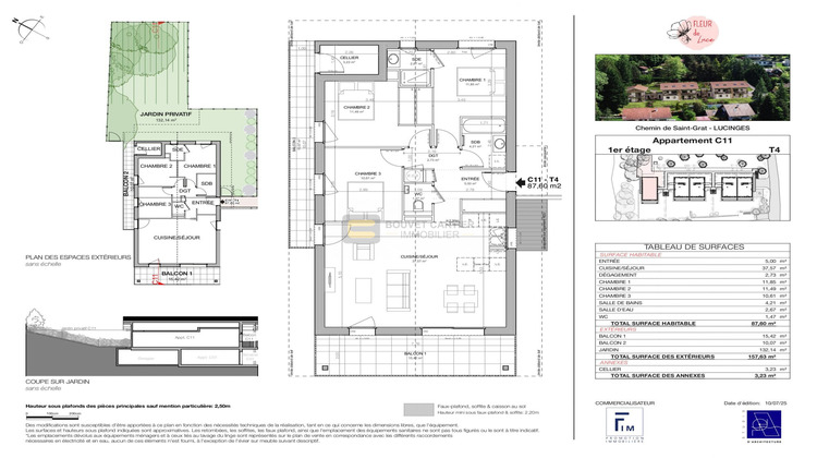 Ma-Cabane - Vente Appartement Lucinges, 87 m²