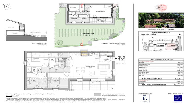 Ma-Cabane - Vente Appartement Lucinges, 89 m²