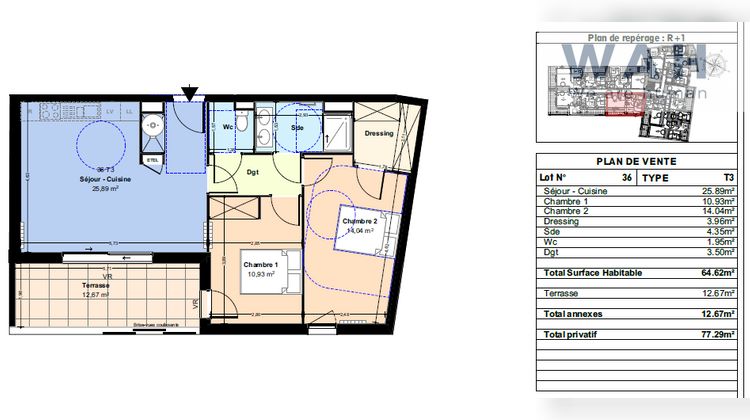 Ma-Cabane - Vente Appartement Lunel, 45 m²