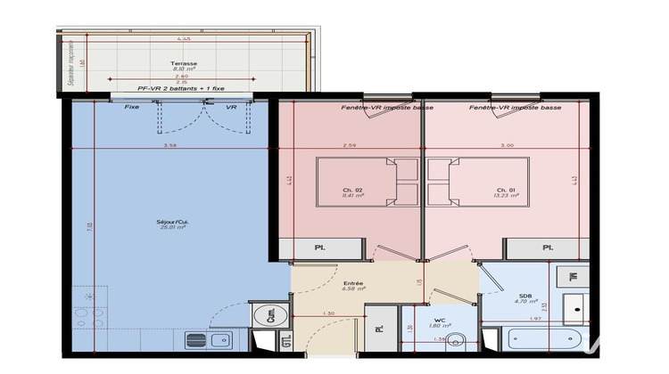 Ma-Cabane - Vente Appartement Lunel, 62 m²