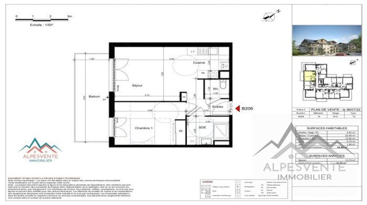 Ma-Cabane - Vente Appartement Lyaud, 45 m²