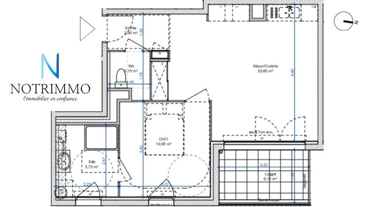 Ma-Cabane - Vente Appartement Lyaud, 45 m²