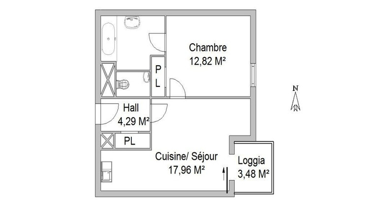 Ma-Cabane - Vente Appartement Lyon 05, 42 m²