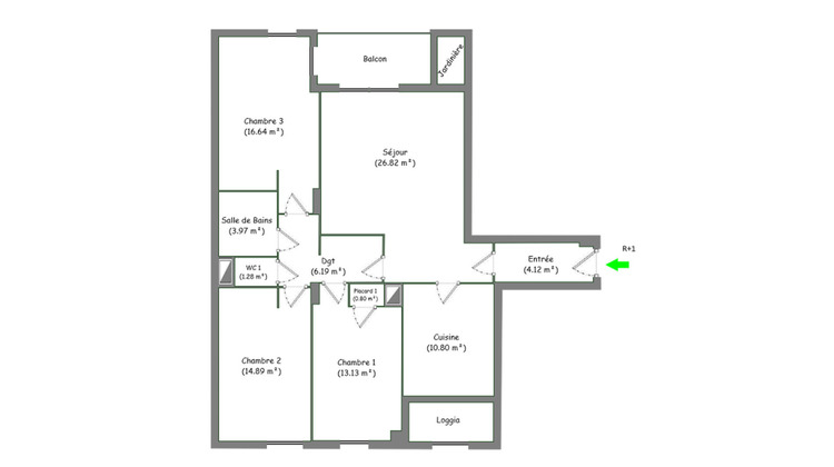 Ma-Cabane - Vente Appartement LYON 3, 99 m²