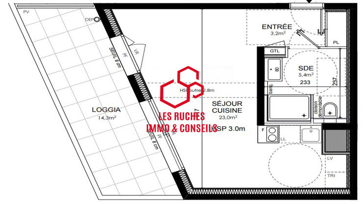 Ma-Cabane - Vente Appartement Lyon, 31 m²