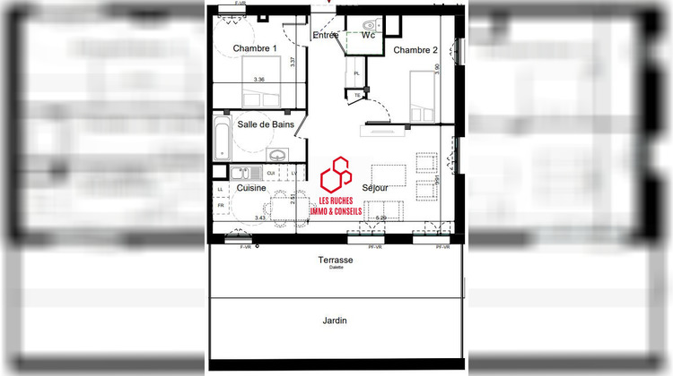 Ma-Cabane - Vente Appartement lyon, 65 m²