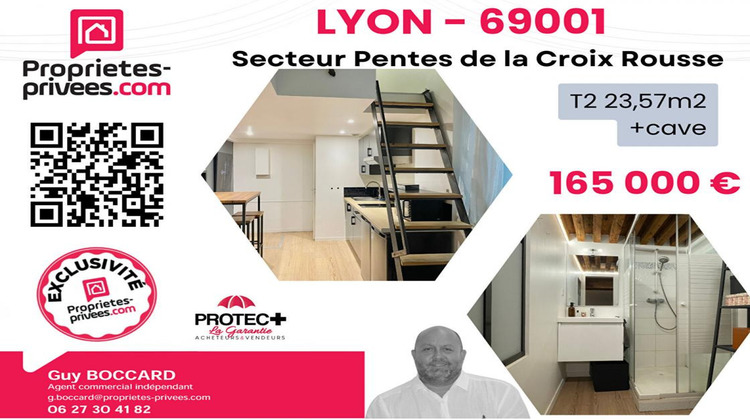 Ma-Cabane - Vente Appartement LYON, 23 m²