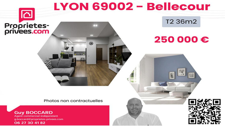 Ma-Cabane - Vente Appartement LYON, 36 m²