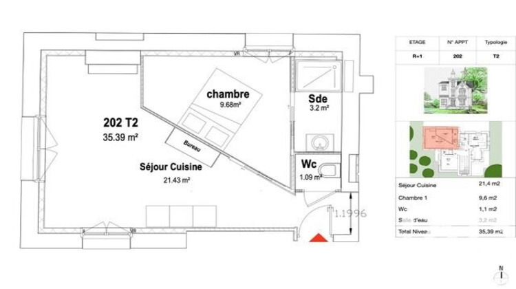 Ma-Cabane - Vente Appartement Lyon, 35 m²