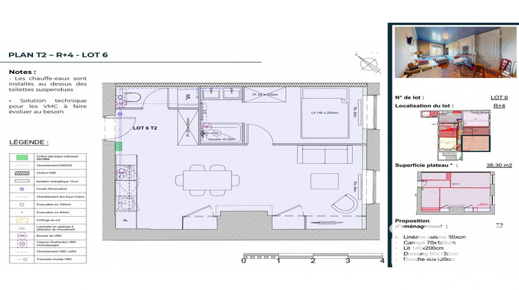 Ma-Cabane - Vente Appartement Lyon, 38 m²