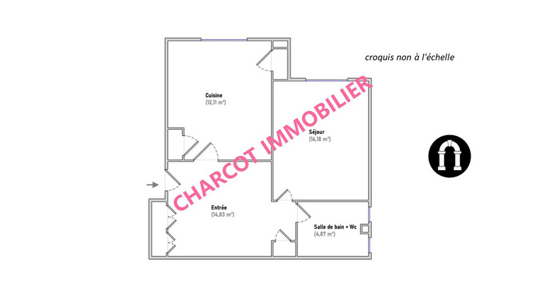 Ma-Cabane - Vente Appartement Lyon, 48 m²