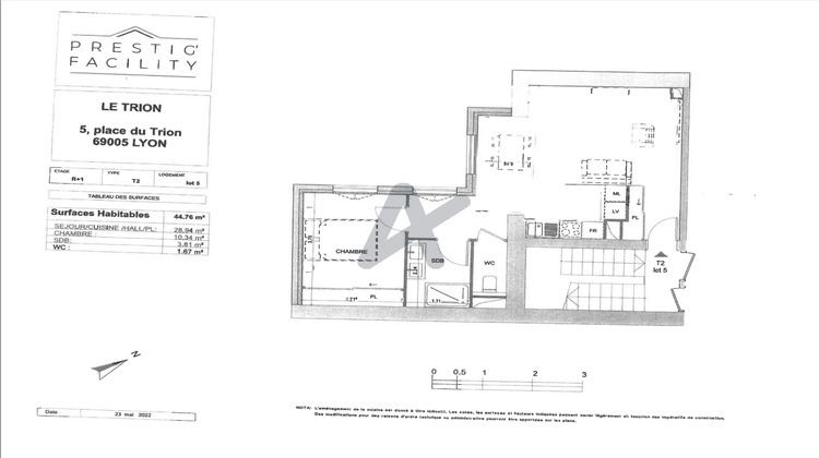 Ma-Cabane - Vente Appartement Lyon, 44 m²