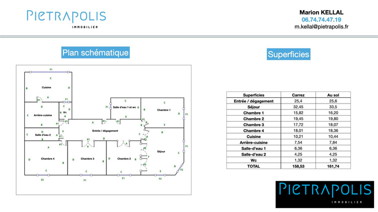 Ma-Cabane - Vente Appartement Lyon, 161 m²