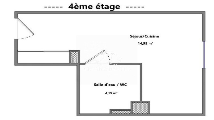 Ma-Cabane - Vente Appartement Lyon, 18 m²