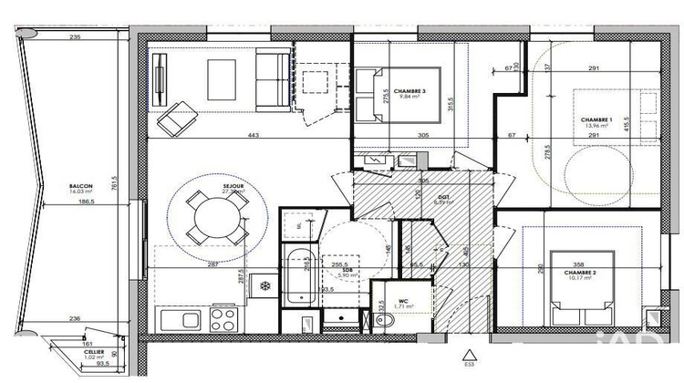 Ma-Cabane - Vente Appartement Lyon, 77 m²