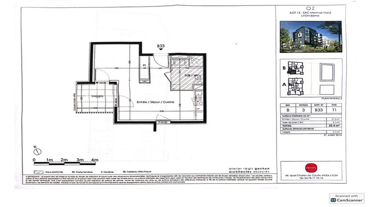 Ma-Cabane - Vente Appartement Lyon, 33 m²