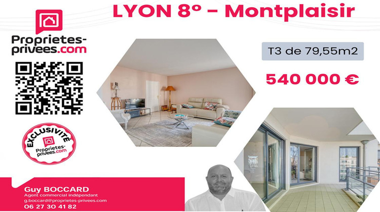 Ma-Cabane - Vente Appartement LYON, 79 m²