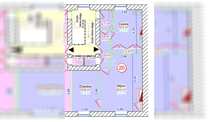 Ma-Cabane - Vente Appartement Lyon, 49 m²