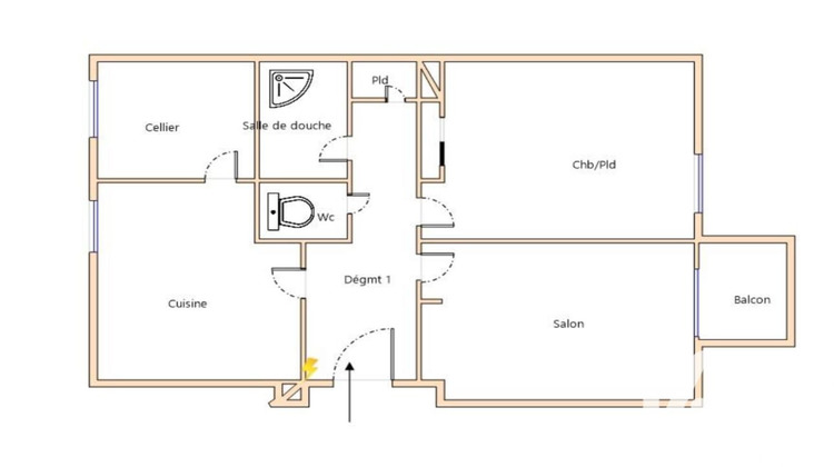 Ma-Cabane - Vente Appartement Lyon, 44 m²