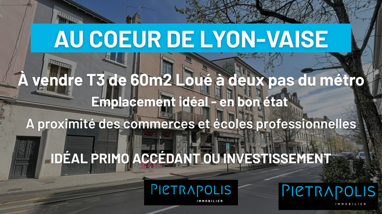 Ma-Cabane - Vente Appartement Lyon, 60 m²