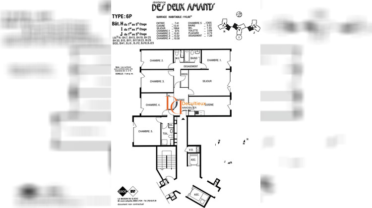 Ma-Cabane - Vente Appartement Lyon, 119 m²