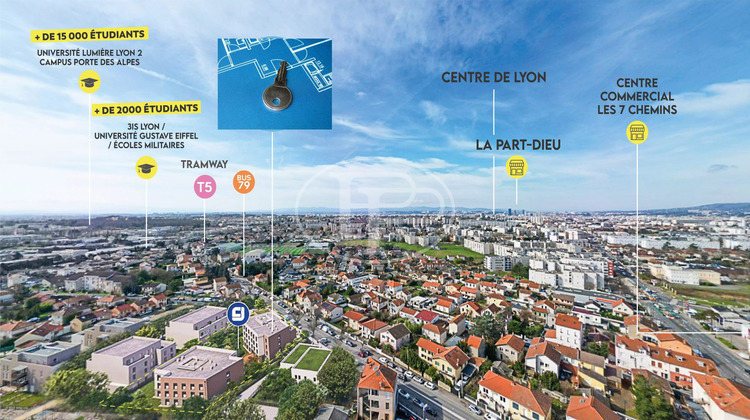 Ma-Cabane - Vente Appartement LYON, 18 m²