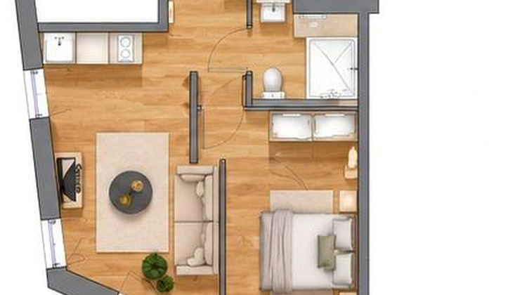 Ma-Cabane - Vente Appartement LYON 7, 33 m²