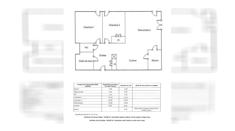 Ma-Cabane - Vente Appartement LYON 9, 64 m²