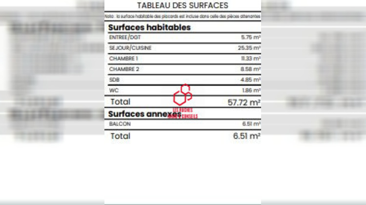 Ma-Cabane - Vente Appartement Magny-le-Hongre, 57 m²