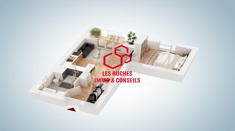 Ma-Cabane - Vente Appartement Magny-le-Hongre, 41 m²