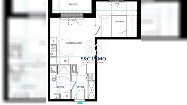 Ma-Cabane - Vente Appartement Magny-le-Hongre, 41 m²