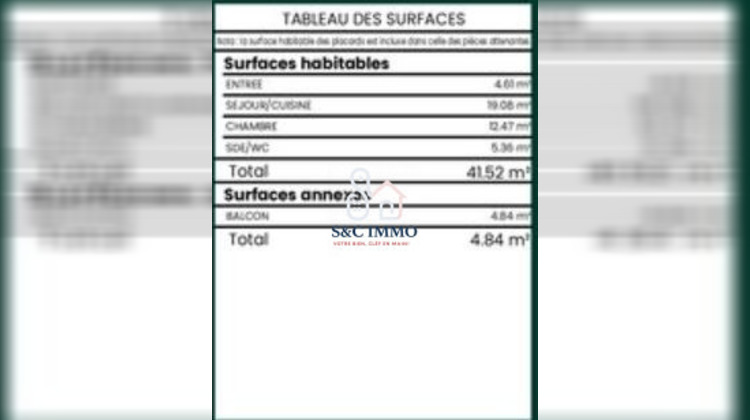 Ma-Cabane - Vente Appartement Magny-le-Hongre, 41 m²