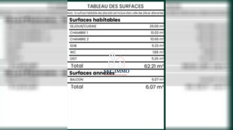 Ma-Cabane - Vente Appartement Magny-le-Hongre, 62 m²