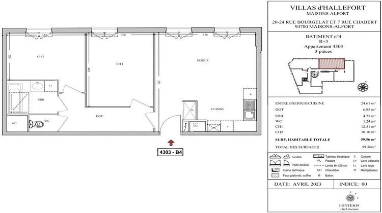 Ma-Cabane - Vente Appartement Maisons-Alfort, 60 m²