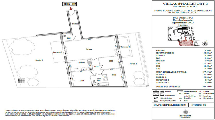 Ma-Cabane - Vente Appartement Maisons-Alfort, 97 m²