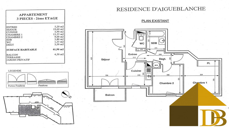 Ma-Cabane - Vente Appartement Maisons-Alfort, 62 m²