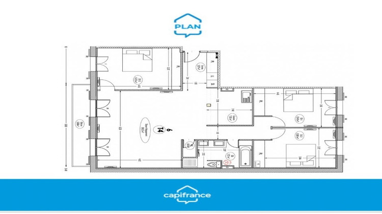 Ma-Cabane - Vente Appartement MALAKOFF, 101 m²