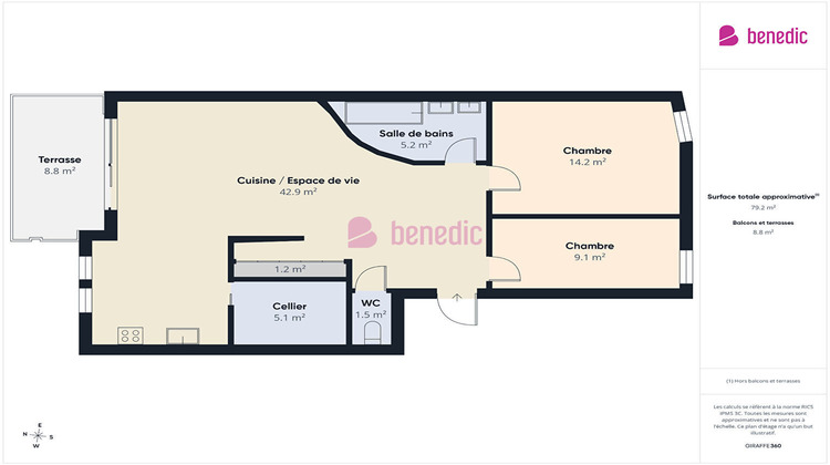 Ma-Cabane - Vente Appartement MALROY, 79 m²