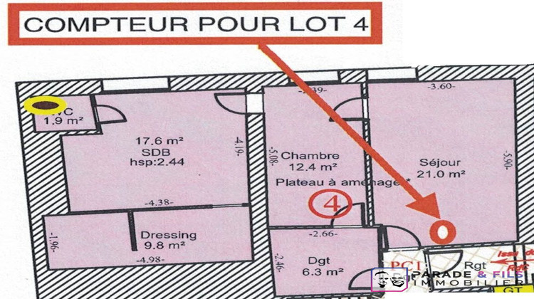 Ma-Cabane - Vente Appartement Malzéville, 68 m²