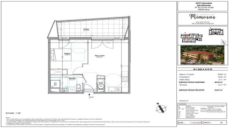 Ma-Cabane - Vente Appartement MANDELIEU LA NAPOULE, 41 m²